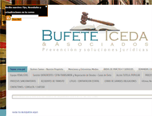 Tablet Screenshot of icedaabogadosyasesores.com